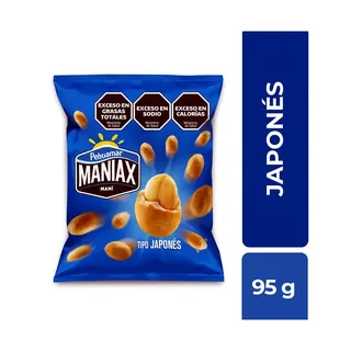 Maní Japonés Maniax Salado 95 g