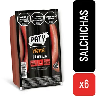 Salchichas Patyviena ×6 Unidades