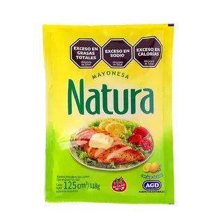 Mayonesa Natura Sabor Limón 125 cc