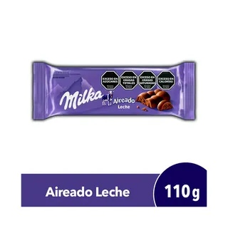 Chocolate Milka Aireado con Leche 110 g