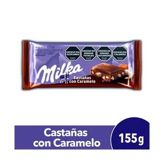 Chocolate Milka con Castañas 155 g