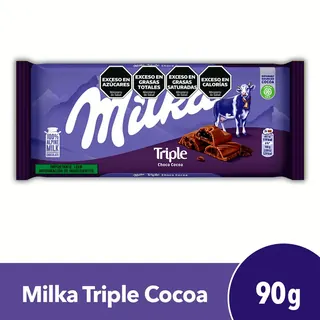 Chocolate Milka Triple Cocoa 90 g
