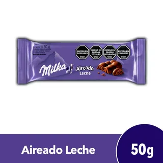 Chocolate Milka Aireado con Leche 50 g