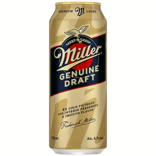 Cerveza Miller Genuine Draft Lata 473 ml