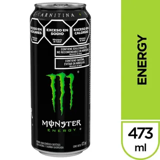 Bebida Energizante Monster Energy Original 473 ml