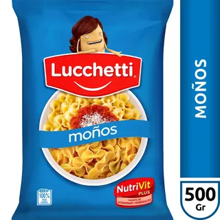 Fideos Lucchetti Moñitos 500 g
