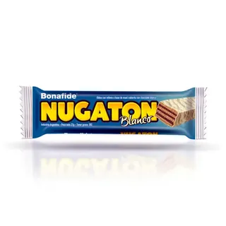 Oblea Nugatón Chocolate Blanco 27 g