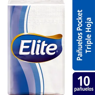 Pañuelos Descartables Elite Triple Hoja 10 u