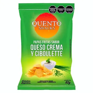 Papas Fritas Quento Queso Ciboulette 82 g