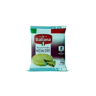 Tapas de Pascualina La Italiana Hojaldre 400 g
