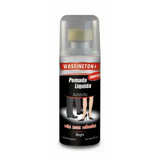 Pomada para Calzado Wassington Negra 60 cc