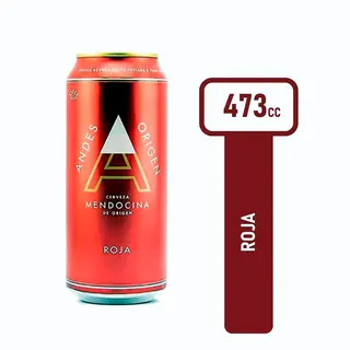 Cerveza Andes Roja Lata 473 ml