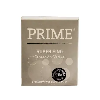Preservativos Prime Superfino 3 u