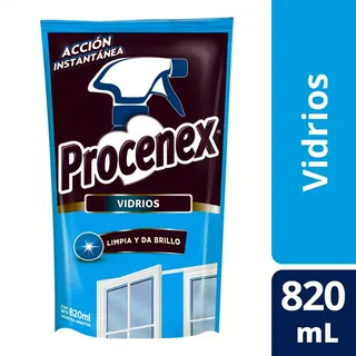 Limpiavidrios Procenex Repuesto 820 ml