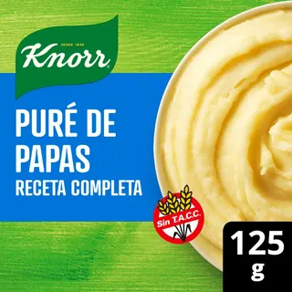 Puré de Papas Knorr Receta Completa 125 g