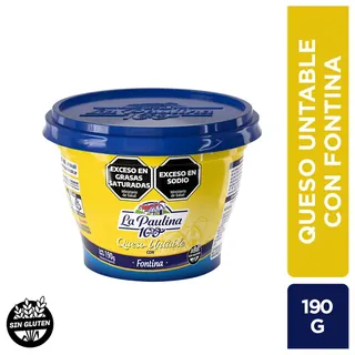 Queso Untable La Paulina Fontina 190 g