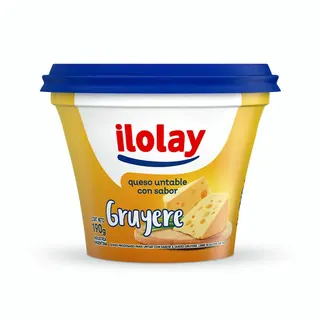 Queso Untable Ilolay Gruyere 190 g