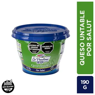 Queso Untable La Paulina Por Salut 190 g
