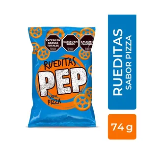 Snack Pep Rueditas Pizza 74 g