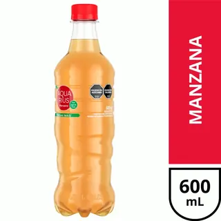 Agua Saborizada Aquarius Manzana 600 ml