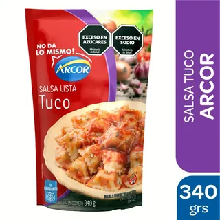 Salsa Lista Tuco Arcor 340 g