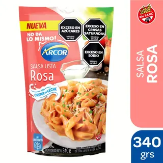 Salsa Rosa Arcor 340 g