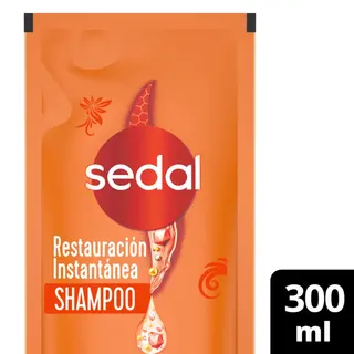 Shampoo Sedal Restauración Repuesto 300 ml