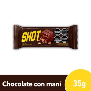 Chocolate Shot con Maní 35 g