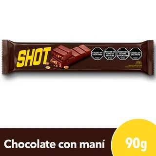 Chocolate Shot con Maní 90 g